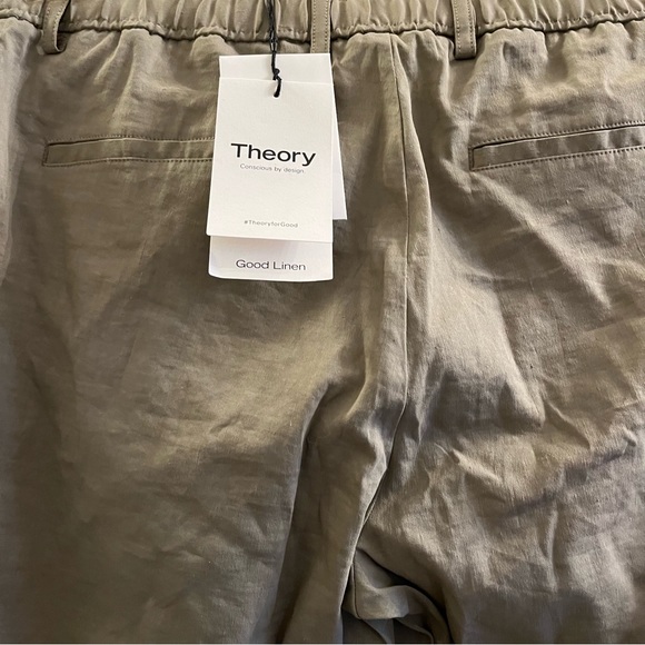 Brand new designer linen slacks for men. Most desirable, linen, neutral color. - Picture 5 of 6